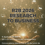 La Fundació URV obre la convocatòria R2B 2026 per impulsar la transferència del coneixement